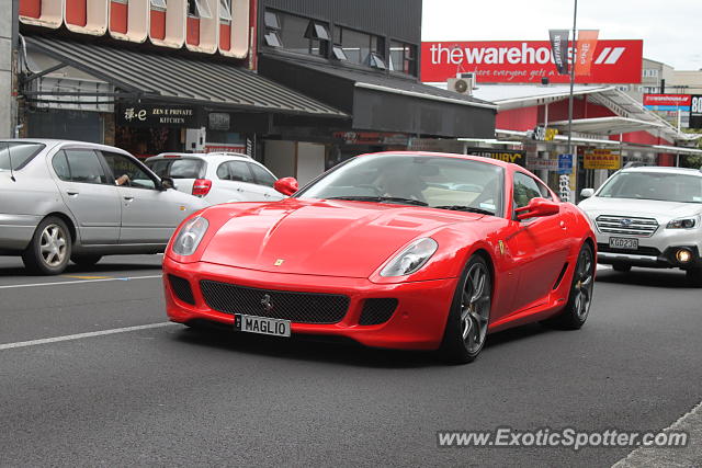Ferrari 599GTB spotted in Auckland, New Zealand