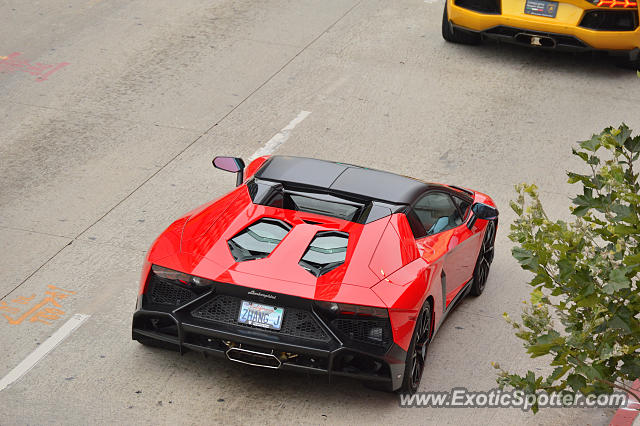 Lamborghini Aventador spotted in Los Angeles, California