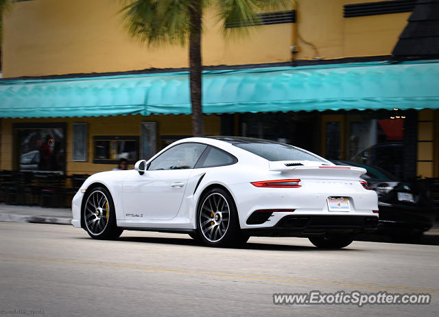 Porsche 911 Turbo spotted in Fort Lauderdale, Florida