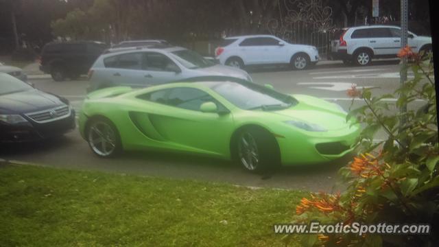 Mclaren MP4-12C spotted in Sarasota, Florida