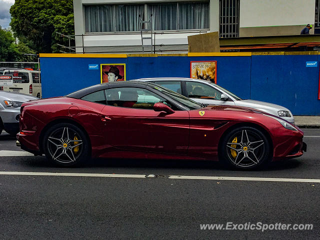 Ferrari California spotted in Auckland, New Zealand