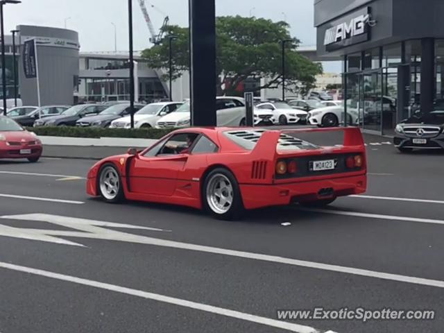 Ferrari F40 spotted in Auckland, New Zealand