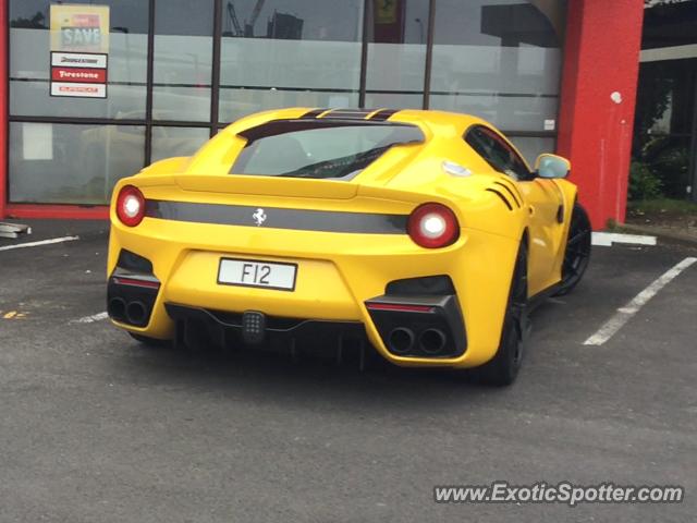 Ferrari F12 spotted in Auckland, New Zealand