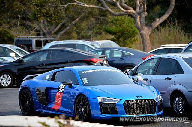 Audi R8 spotted in Monterey, California
