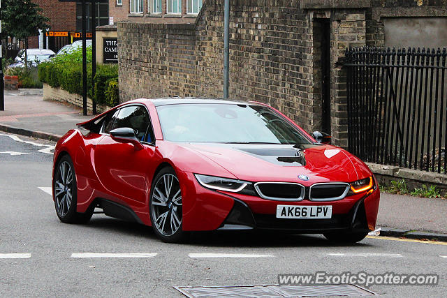 BMW I8 spotted in Cambridge, United Kingdom