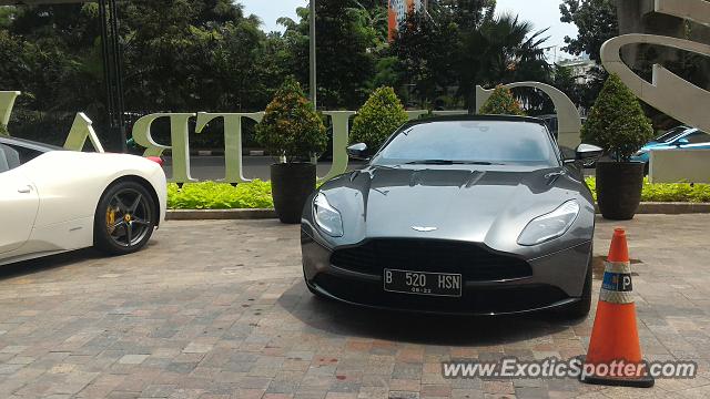 Aston Martin DB11 spotted in Jakarta, Indonesia