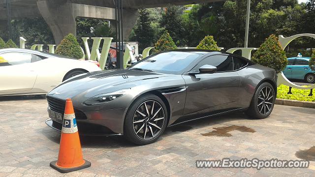 Aston Martin DB11 spotted in Jakarta, Indonesia
