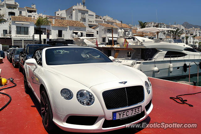 Bentley Continental spotted in Puerto Banus, Spain