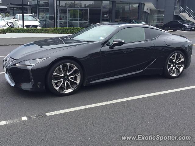 Lexus LC 500 spotted in Auckland, New Zealand