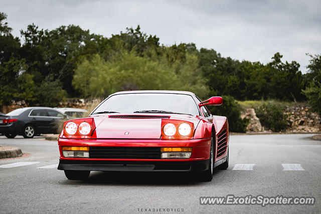 Ferrari Testarossa spotted in San Antonio, Texas
