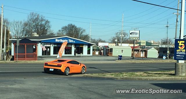 Lamborghini Gallardo spotted in Bowling Green, Kentucky