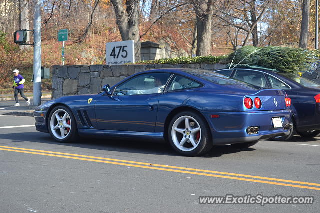 Ferrari 575M spotted in Greenwich, Connecticut