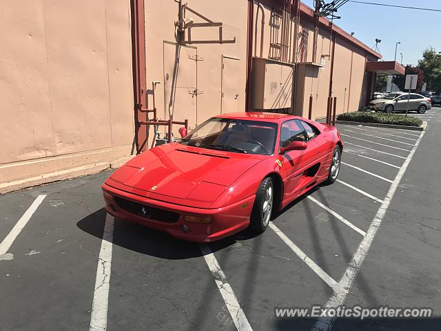Ferrari F355 spotted in San Mateo, California