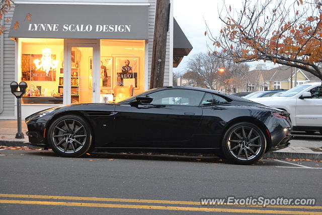 Aston Martin DB11 spotted in Greenwich, Connecticut