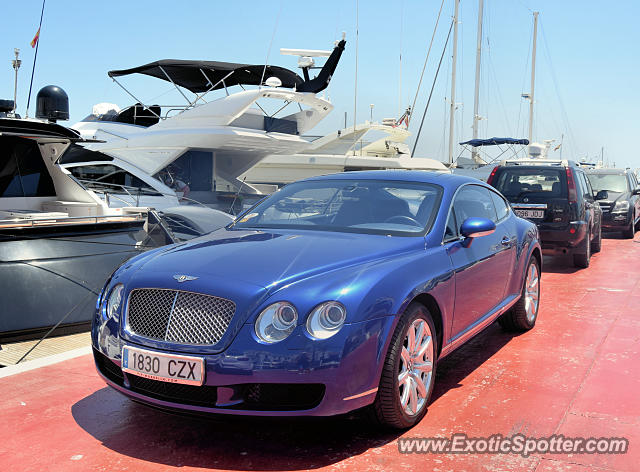 Bentley Continental spotted in Puerto Banus, Spain
