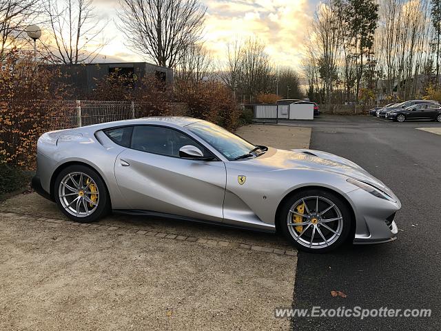 Ferrari 812 Superfast spotted in Le Mans, France