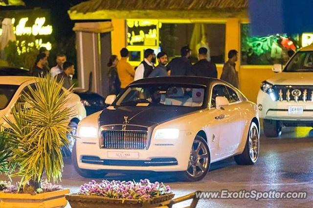 Rolls-Royce Wraith spotted in Islamabad, Pakistan