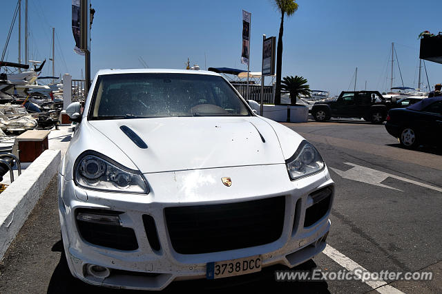 Porsche Cayenne Gemballa 650 spotted in Marbella, Spain