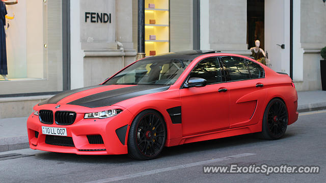BMW M5 spotted in Baku, Azerbaijan