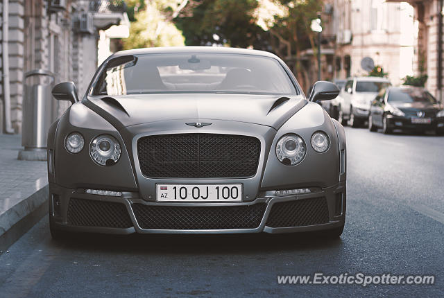 Bentley Continental spotted in Baku, Azerbaijan