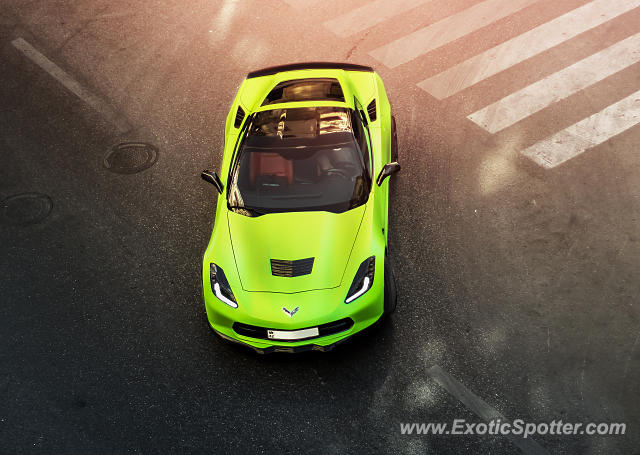 Chevrolet Corvette Z06 spotted in Baku, Azerbaijan