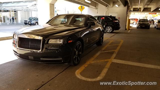 Rolls-Royce Wraith spotted in Short Hills, New Jersey