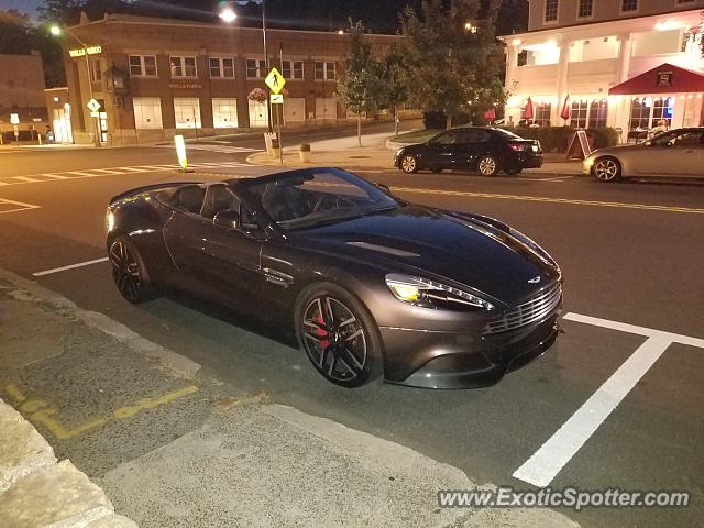 Aston Martin Vanquish spotted in Bernardsville, New Jersey