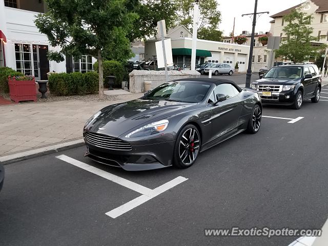 Aston Martin Vanquish spotted in Bernardsville, New Jersey