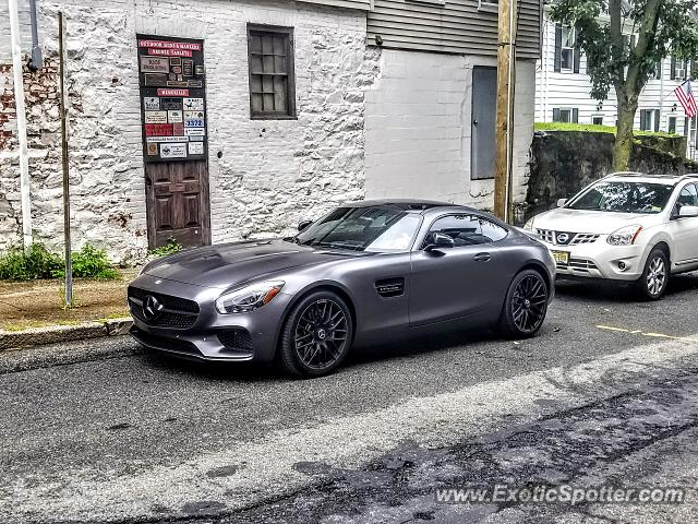 Mercedes AMG GT spotted in Morristown, New Jersey