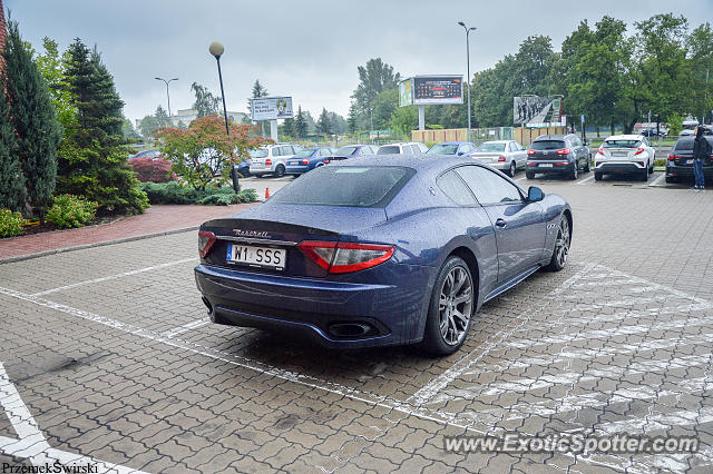Maserati GranTurismo spotted in Warsaw, Poland