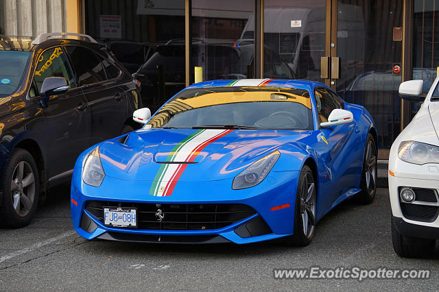 Ferrari F12 spotted in Vancouver, Canada
