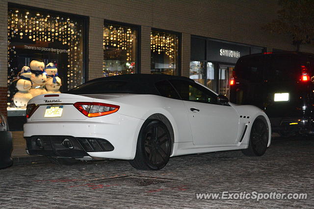 Maserati GranCabrio spotted in Manhattan, New York