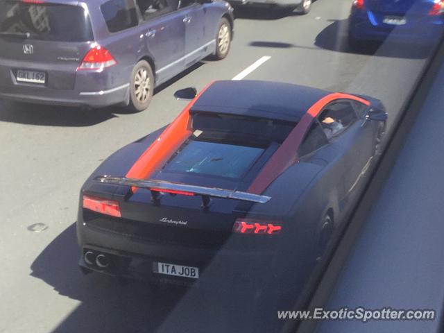 Lamborghini Gallardo spotted in Auckland, New Zealand