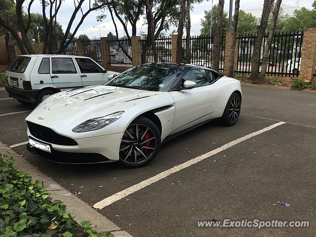 Aston Martin DB11 spotted in Sandton, South Africa