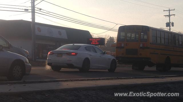 Maserati Quattroporte spotted in Lakewood, New Jersey
