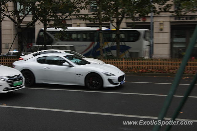 Maserati GranTurismo spotted in Shanghai, China