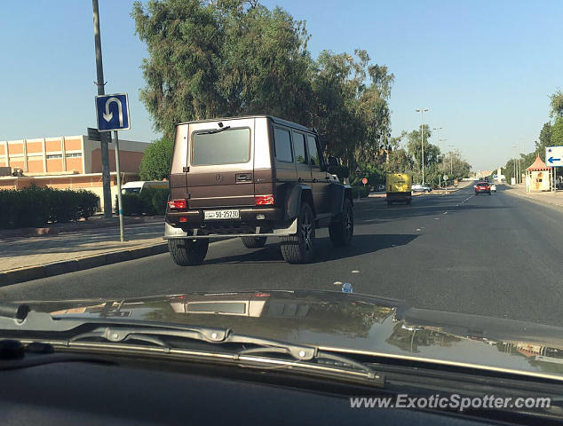 Mercedes 4x4 Squared spotted in Kuwait City, Kuwait