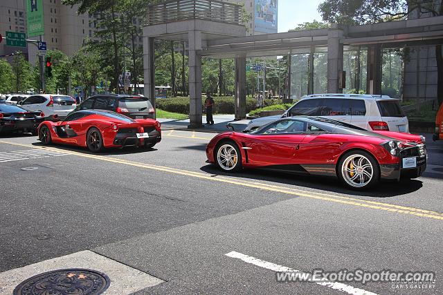 Pagani Huayra spotted in Taipei, Taiwan