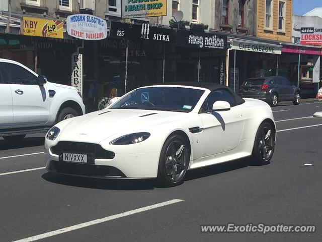 Aston Martin Vantage spotted in Auckland, New Zealand