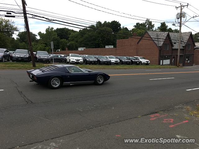 Lamborghini Miura spotted in Greenwich, Connecticut