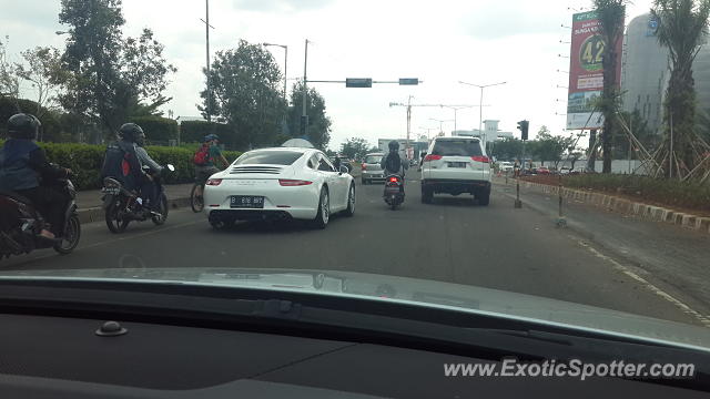 Porsche 911 spotted in Serpong, Indonesia