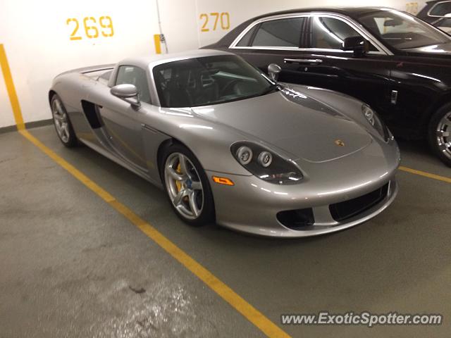 Porsche Carrera GT spotted in Vancouver, Canada