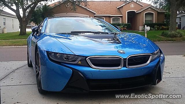 BMW I8 spotted in Riverview, Florida