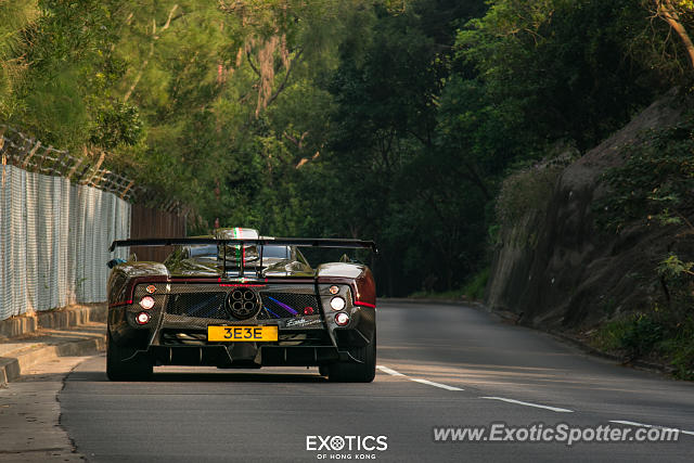 Pagani Zonda spotted in Hong Kong, China