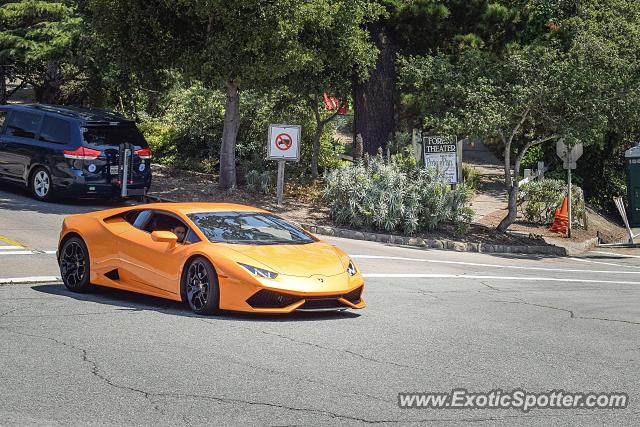 Lamborghini Huracan spotted in Carmel, California