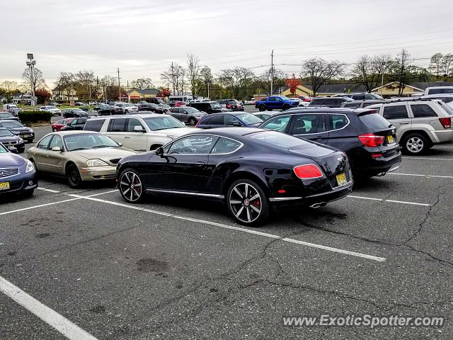 Bentley Continental spotted in Bernardsville, New Jersey