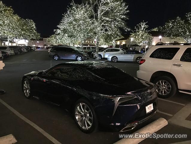 Lexus LC 500 spotted in Dallas, Texas