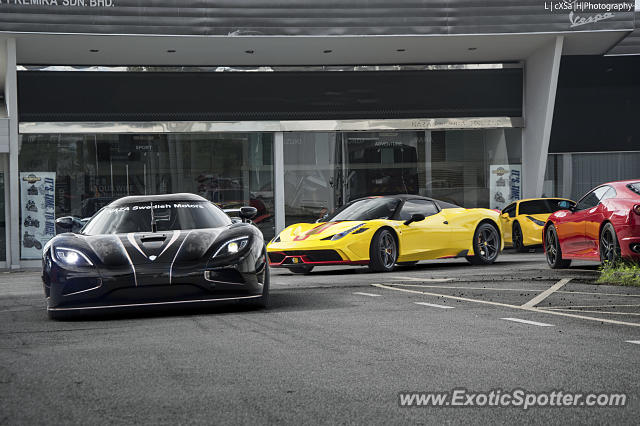 Koenigsegg Agera spotted in Kuala Lumpur, Malaysia