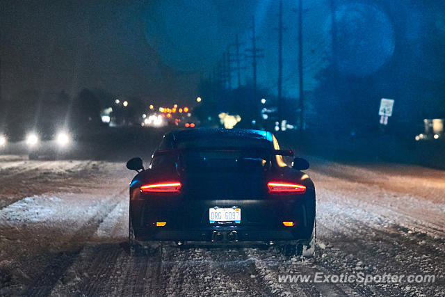 Porsche 911 GT3 spotted in Beverley Hills, Michigan