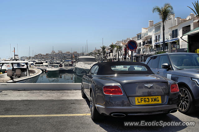 Bentley Continental spotted in Puerto Banus, Spain